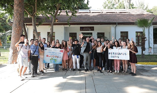 Erasmuslu öğrencilerden İnovasyon Merkezi’ne ziyaret